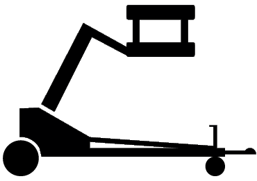 Anhänger-Arbeitsbühne
